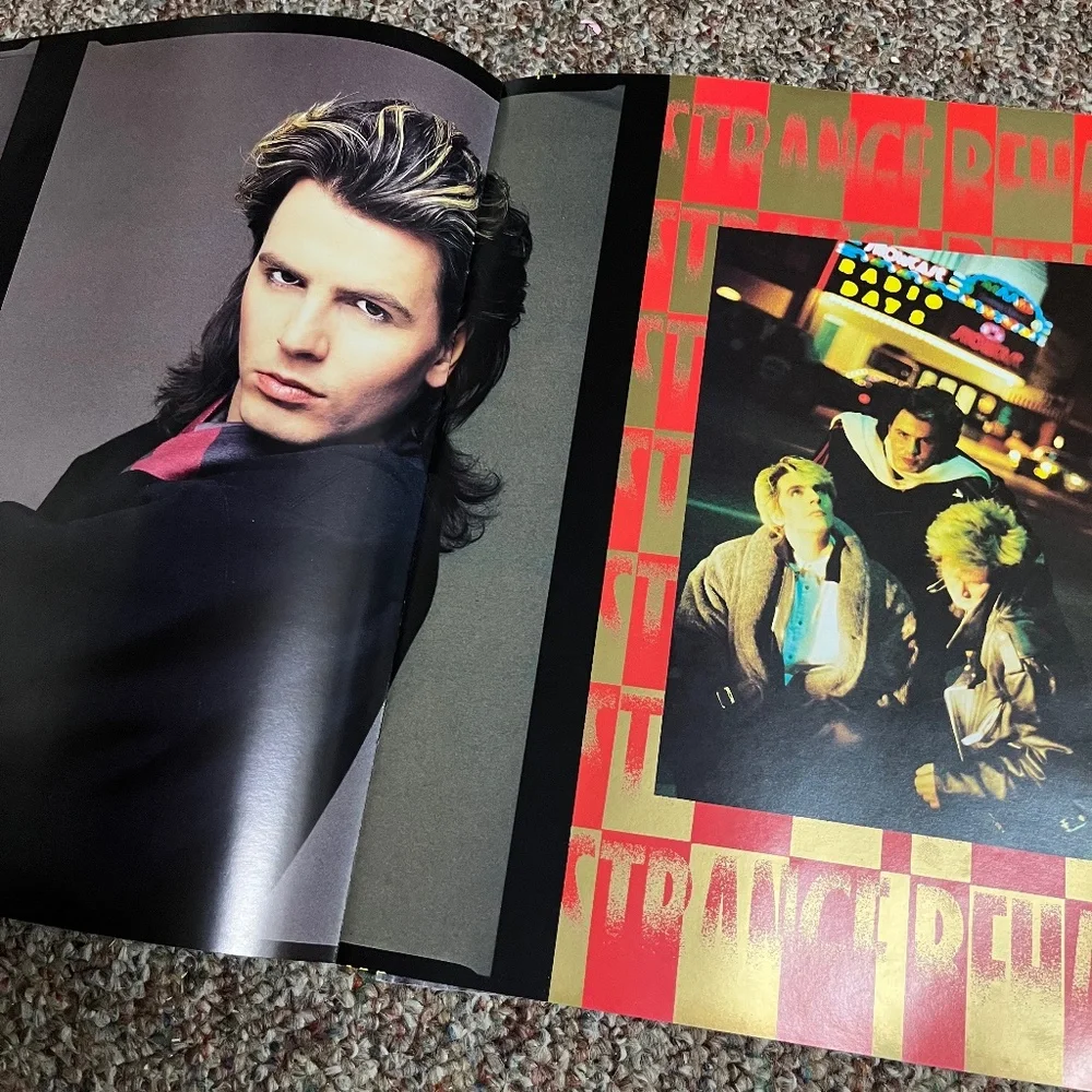 Vintage Duran Duran 1987 "Strange Behaviour Tour" Concert Book - Picture 2 of 11